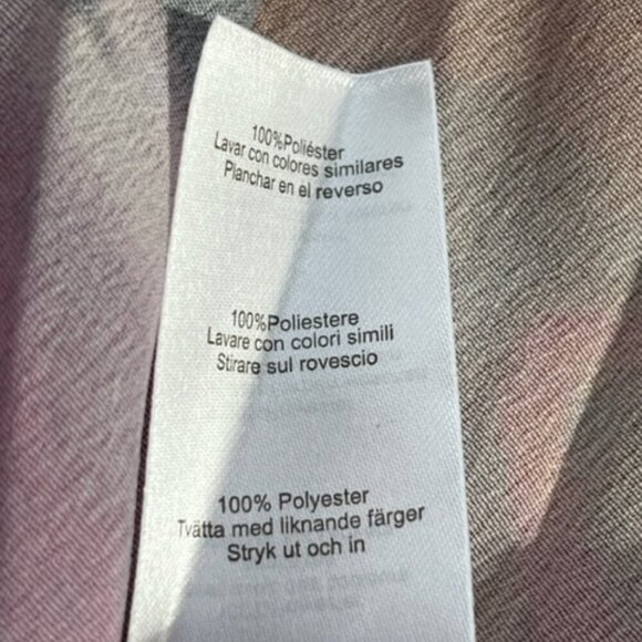 Pretty Little Thing Plus Lime Textured Print Ruched Side Midi Skirt SZ 24 NWT - Picture 4 of 5